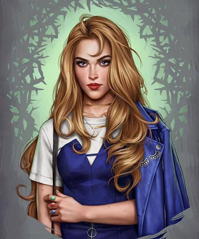 当迪士尼公主换真人，白雪公主满满的写实风，睡美人爱洛更漂亮了