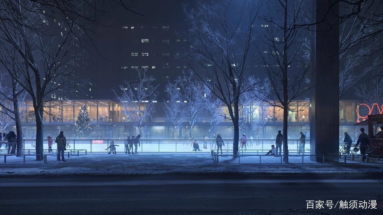 关于雪的动漫，想必南方人也是很喜欢的，你看北京河北大雪纷飞