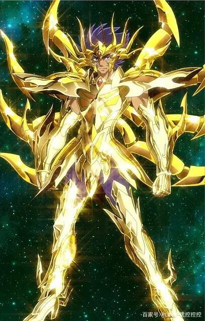 《圣斗士星矢》12黄金圣斗士插画，处女座睁眼啦！