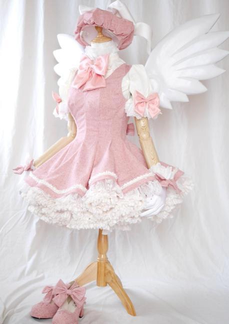 魔法少女小圆联动连衣裙品牌，动画中好看的衣服就该拿出来卖嘛