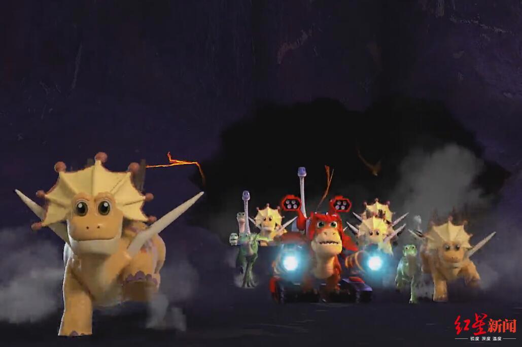 国内首部3D恐龙动画连续剧《时空龙骑士》下周一将首播