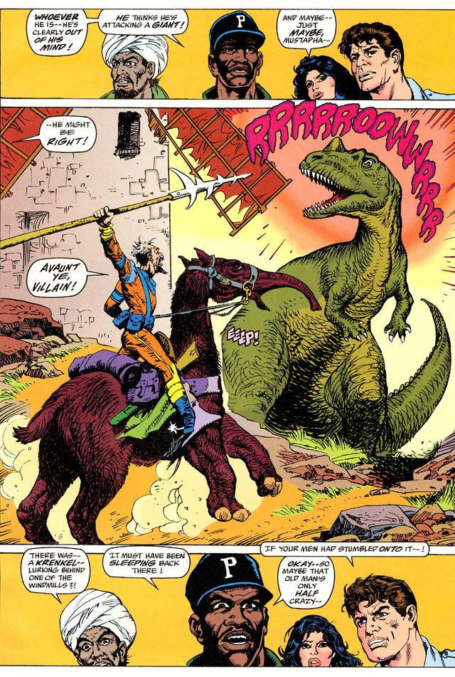 《恐龙快打》漫画剧情恐怖得令人发指，小黄帽和壮汉出场一集就挂