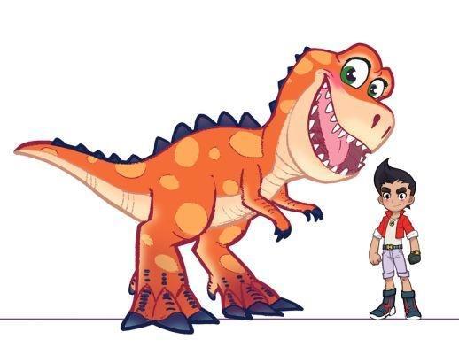 定了！3月9日国内首部3D恐龙动画连续剧《时空龙骑士》首映