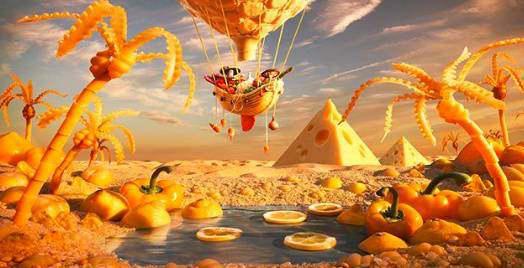 当二次元与美食结合起来会发生什么？刷新你对二次元世界的认知