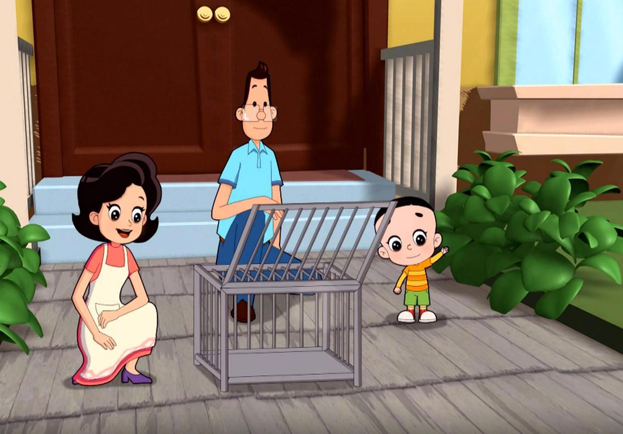 大头儿子和小头爸爸：父母是最好的老师，家庭才是孩子成长的乐园