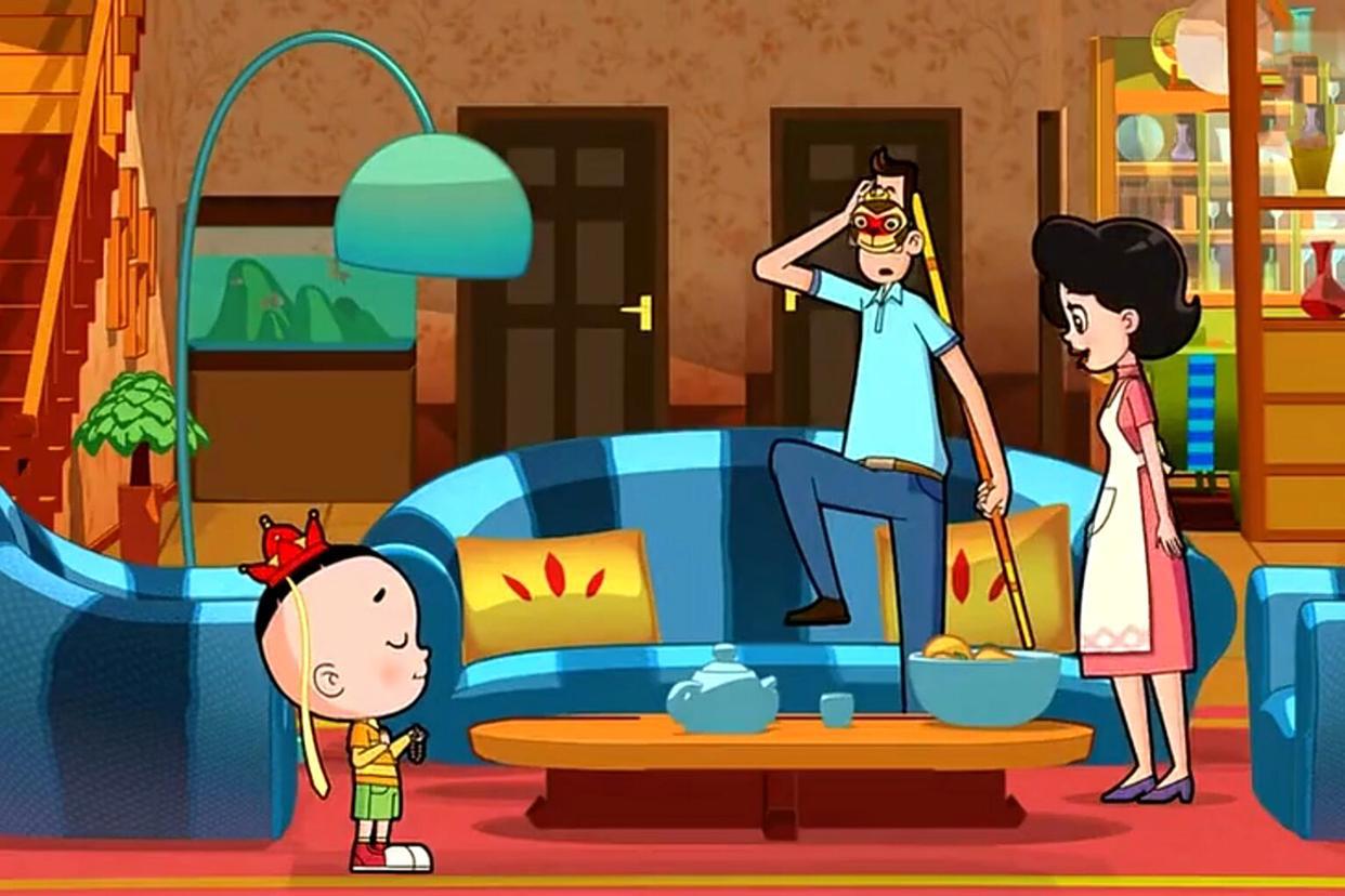 大头儿子和小头爸爸：父母是最好的老师，家庭才是孩子成长的乐园