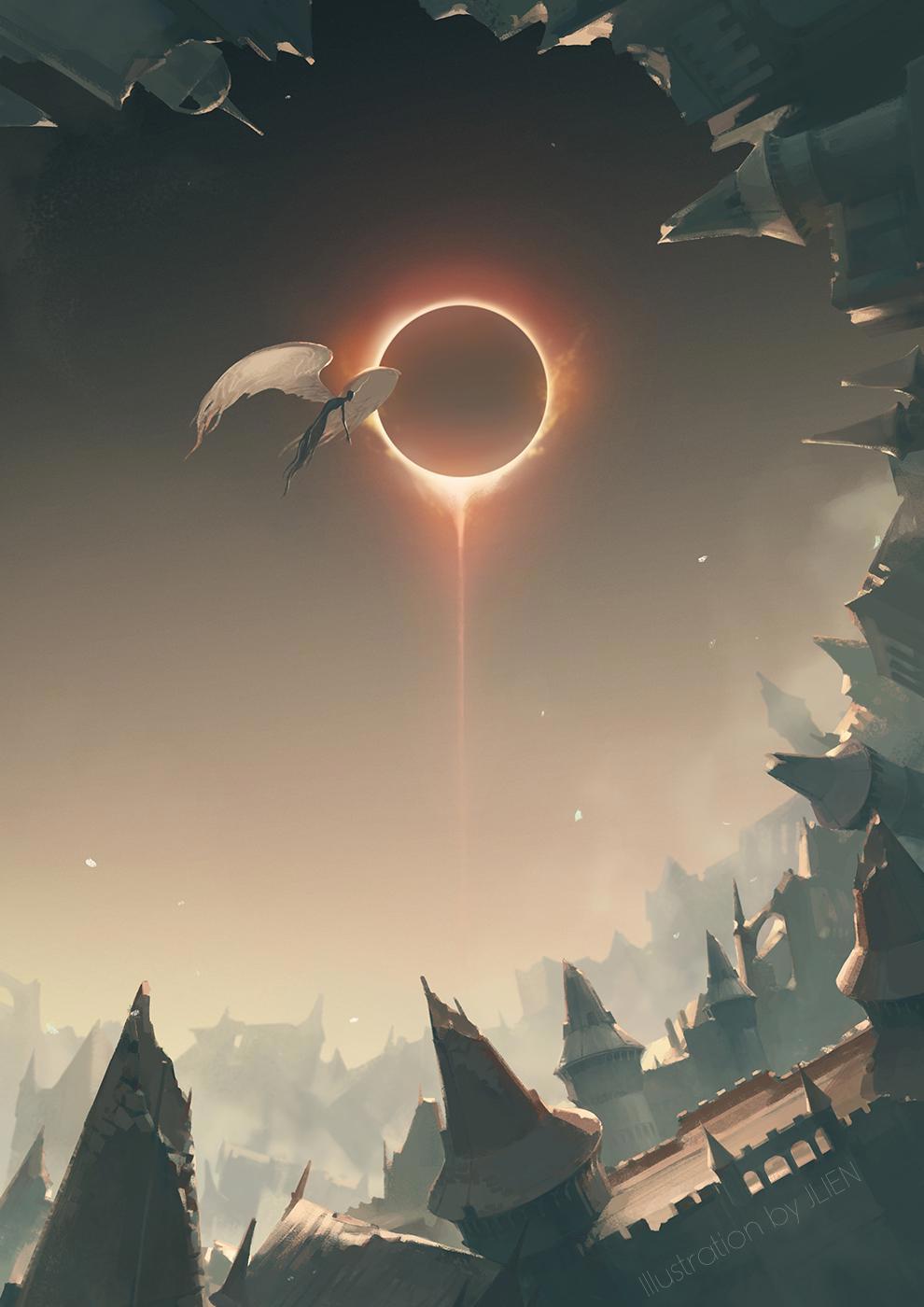 黑魂3壁纸：洛斯里克巡礼者