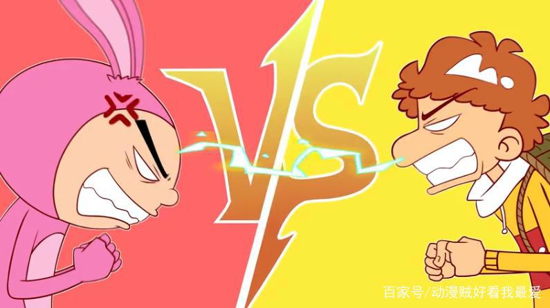 阿衰：小衰和大脸妹合作，两人扮演龟兔赛跑，同学们看吐了！