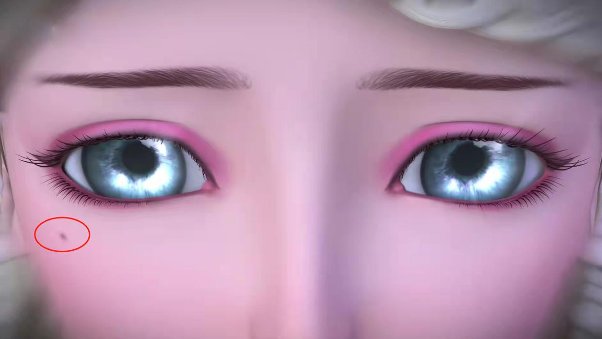 建模师对她们别有用心，时希有鼻钻，情公主的眼睛有秘密