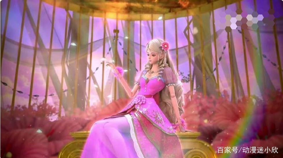 叶罗丽：仙子出场模样各不同，齐娜高贵美丽，冰公主神仙下凡！