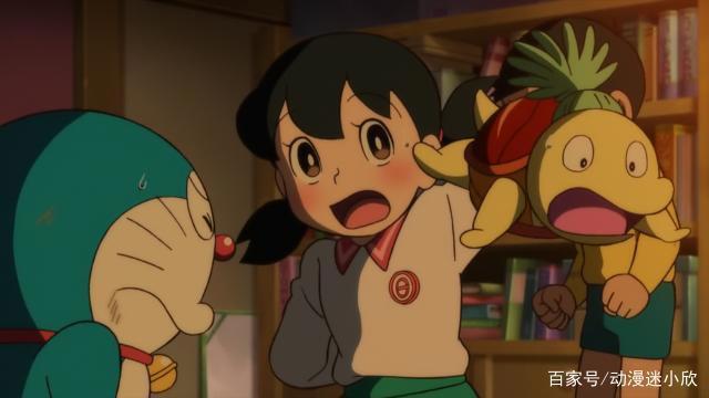哆啦A梦：静香女性意识觉醒，不再是花瓶女神，而且还会抛媚眼