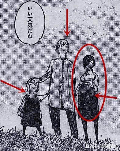 漫画金木研179话大结局全图：金木研女儿很可爱，董香怀了第二胎