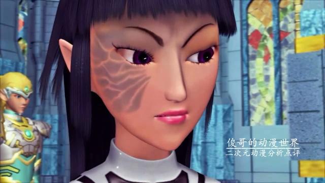 超兽武装动漫中的三个混血儿，而且3个都长得很漂亮