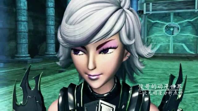 超兽武装动漫中的三个混血儿，而且3个都长得很漂亮