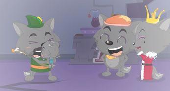 灰太狼：小灰灰，记住爸妈永远是你的后盾，你还有个优秀的爷爷