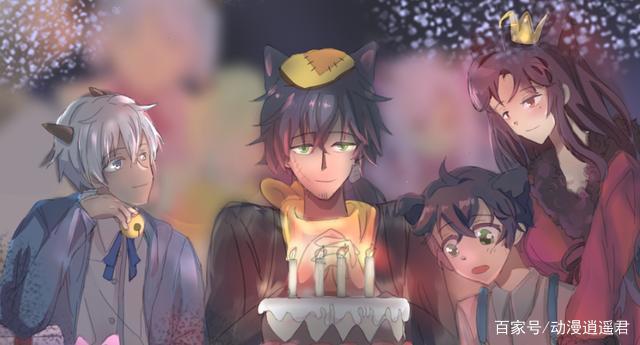 喜羊羊与灰太狼拟人：喜爷微笑宠溺美羊羊，懒羊羊充当第三者