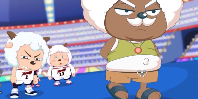 喜羊羊与灰太狼：烈羊羊和羊大妈是夫妻关系，球胜狼也收获了爱情