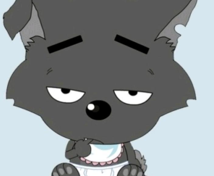 《喜羊羊与灰太狼》草原角色童年照，当看到红太狼的时候我沦陷了