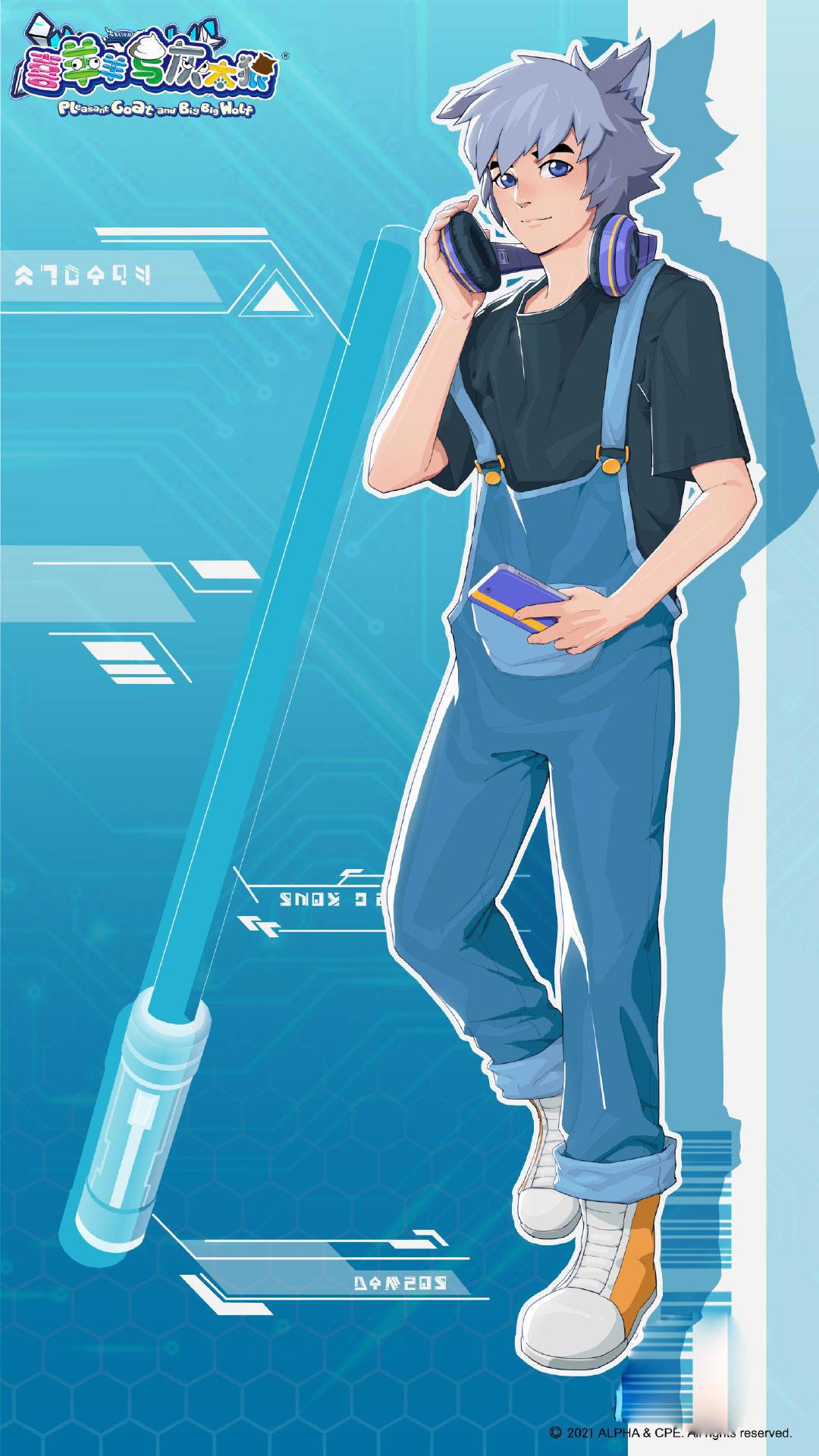 次时代：灰太狼一家的拟人图终于凑齐了，小灰灰的颜值胜过父亲的