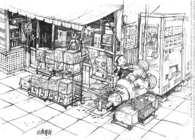 最强场景设计——《恶童》场景原画素材分享