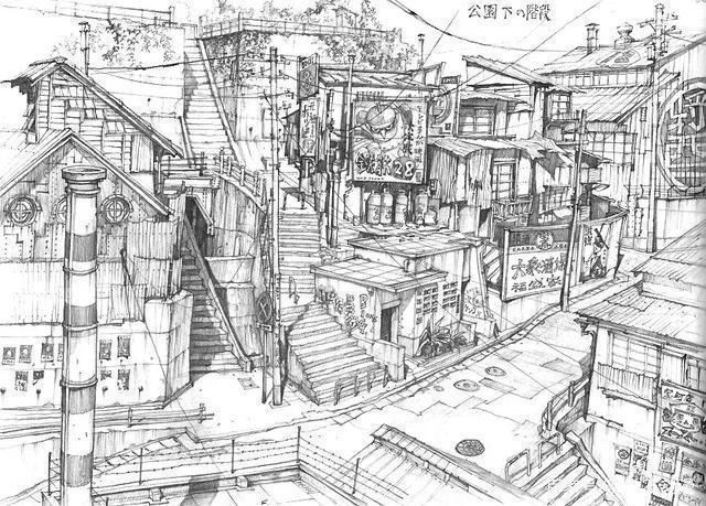 最强场景设计——《恶童》场景原画素材分享