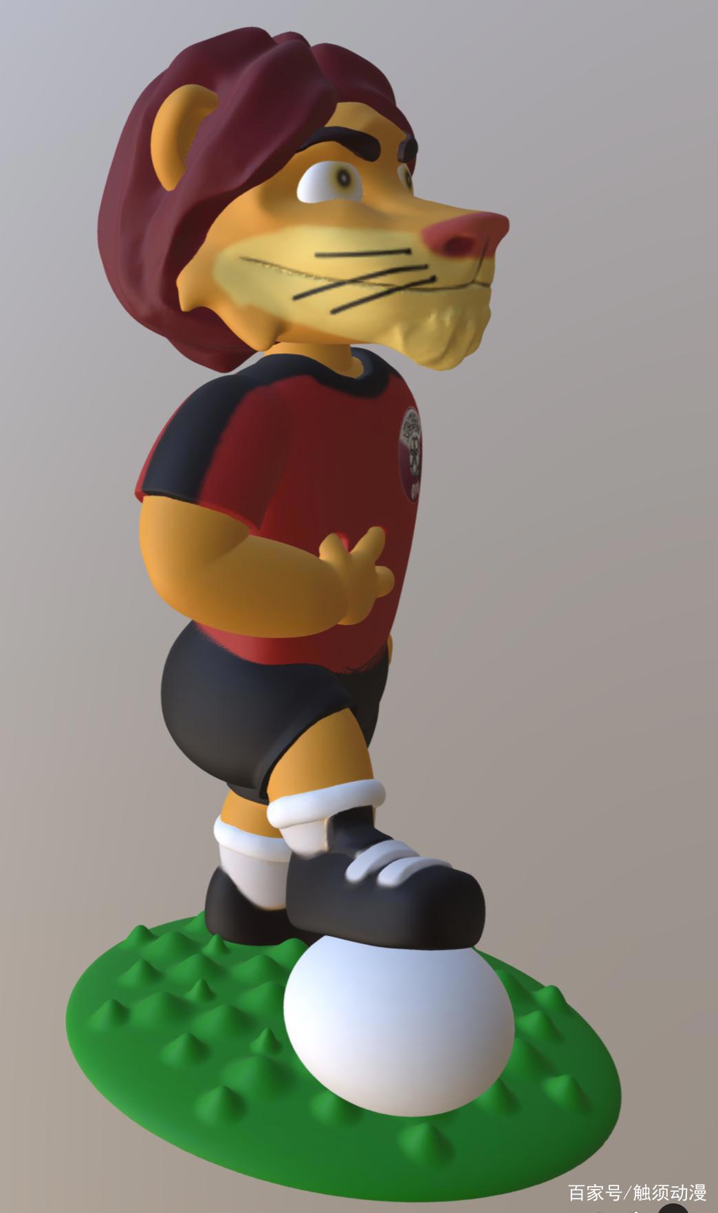 世界各地“拟人化”的卡通狮王图，中国狮王体现出了“精气神”