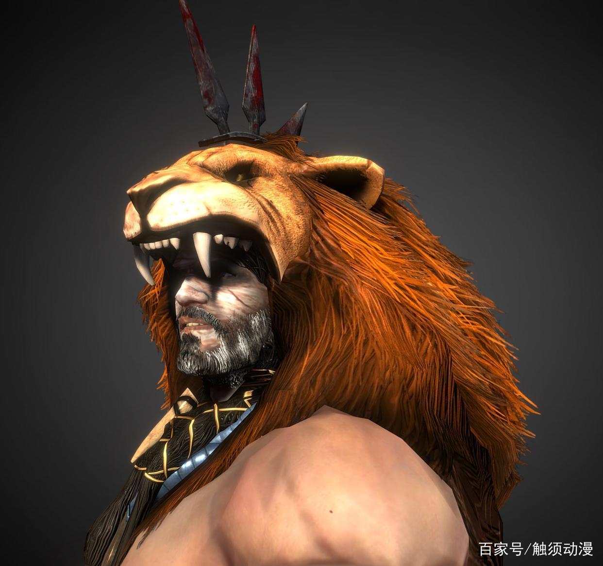 世界各地“拟人化”的卡通狮王图，中国狮王体现出了“精气神”