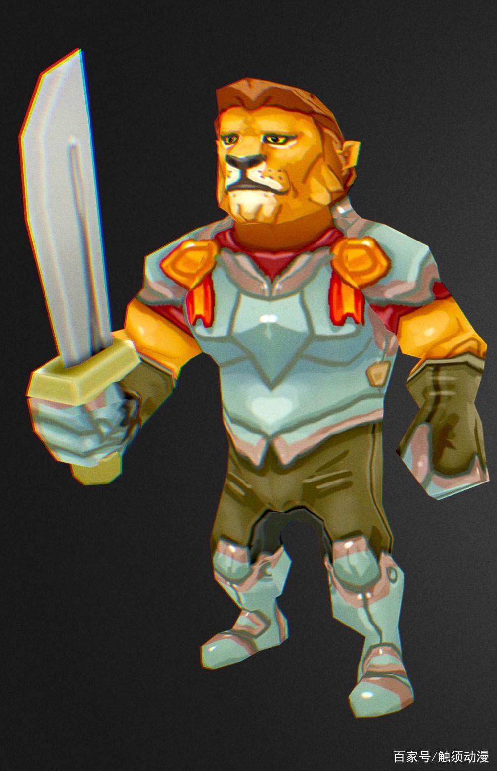 世界各地“拟人化”的卡通狮王图，中国狮王体现出了“精气神”