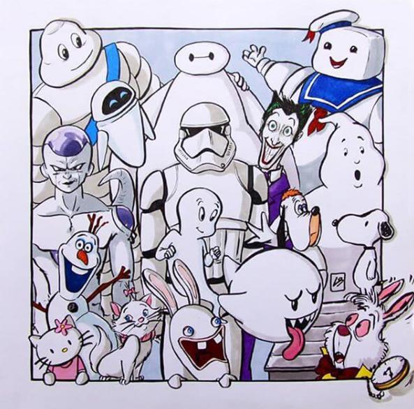 原来动漫角色颜色是有讲究的，绿色盛产怪物，紫色成反派巢穴