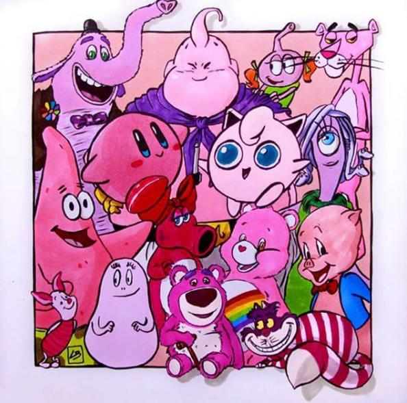 原来动漫角色颜色是有讲究的，绿色盛产怪物，紫色成反派巢穴