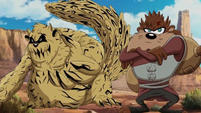 尾兽和人柱力变成动物角色，我爱罗狡猾，七尾化身数码宝贝太搭了