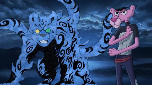 尾兽和人柱力变成动物角色，我爱罗狡猾，七尾化身数码宝贝太搭了