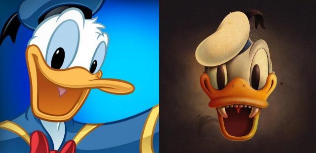 当卡通角色变成吸血鬼风，Kitty猫认不出、阿童木意外的好看！