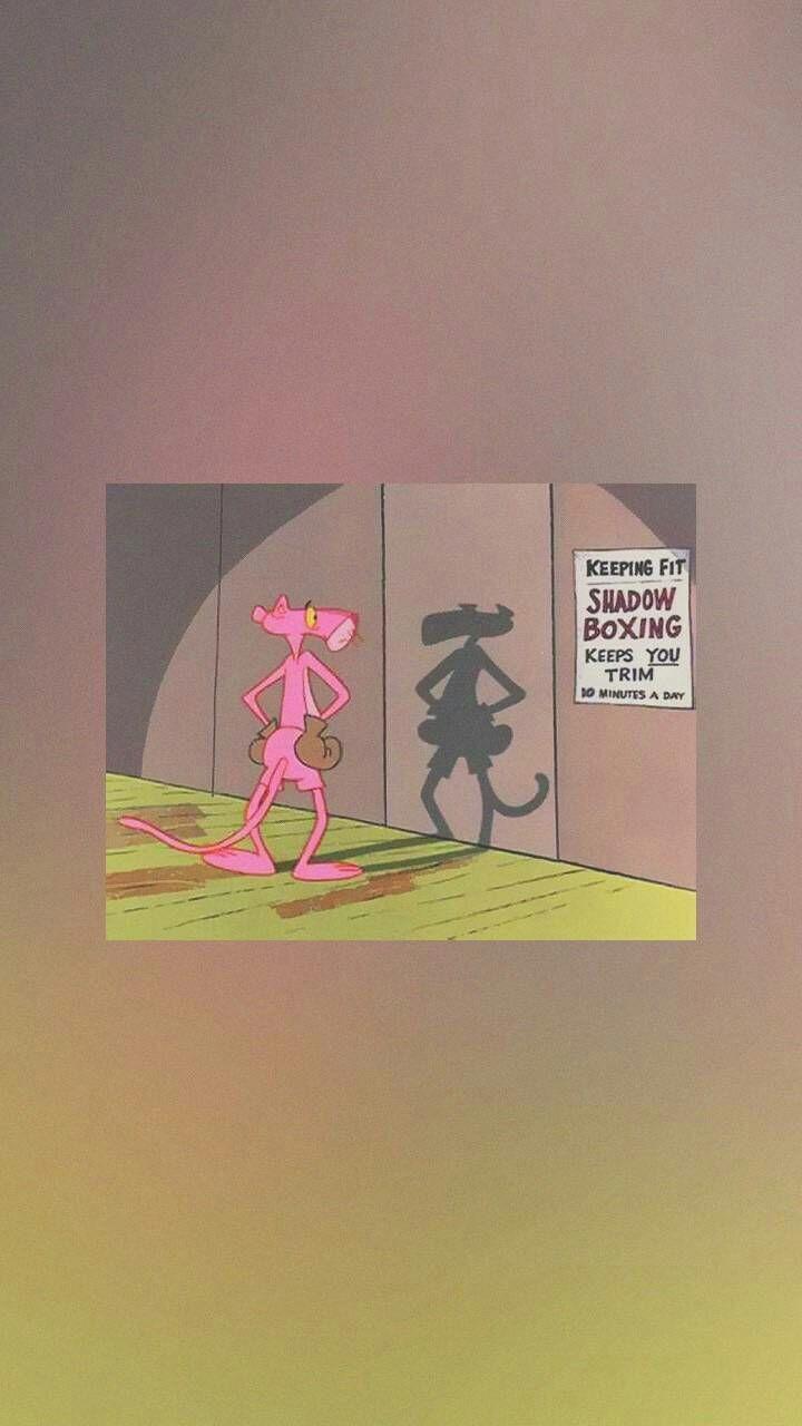 粉红豹壁纸，过分可爱了