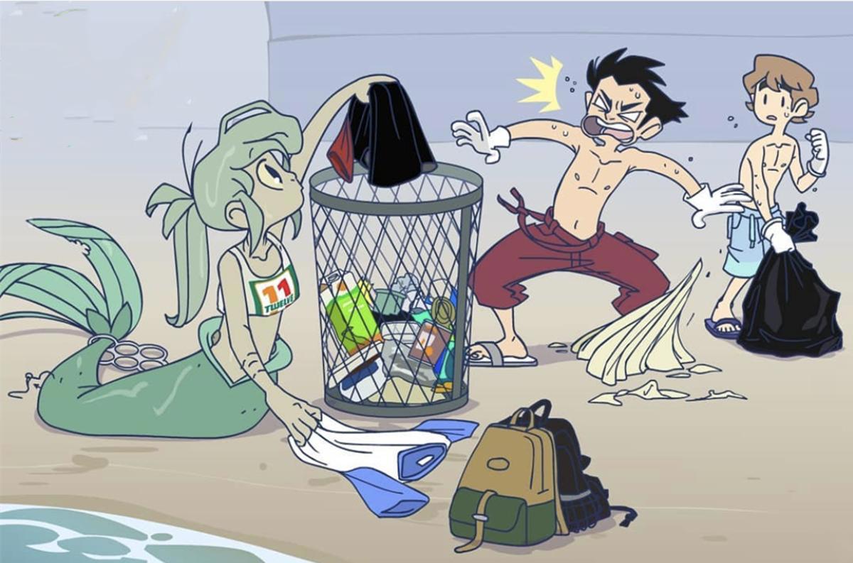 小美人鱼回归主题，环保才是这部漫画真正想要表达的内容