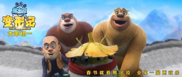 《熊出没变形记》5.6亿破国产低龄动画纪录，合家欢将被重新定义？