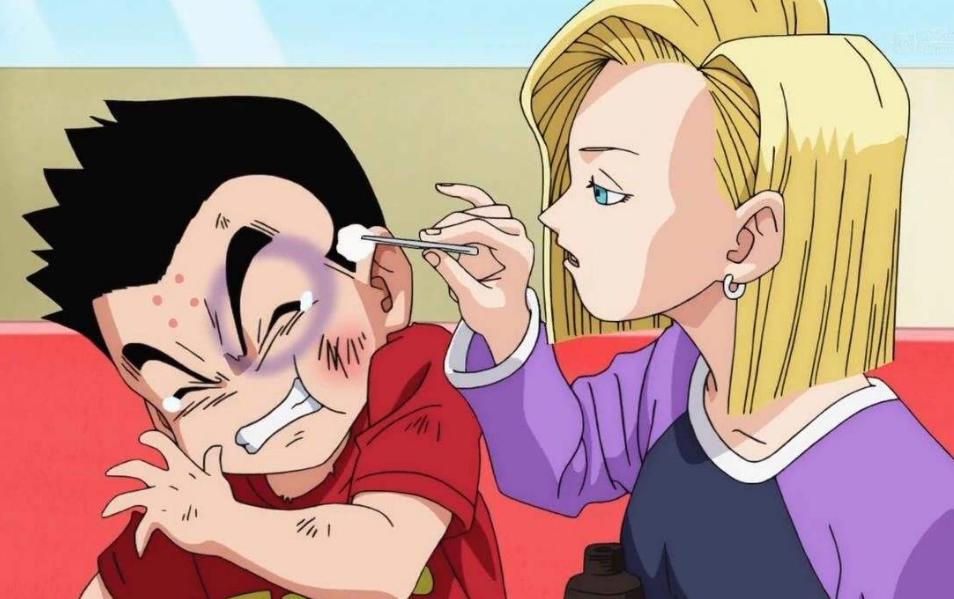 谁说热血动漫没有爱情，抱得美人归的角色，18号和克林惹人羡慕