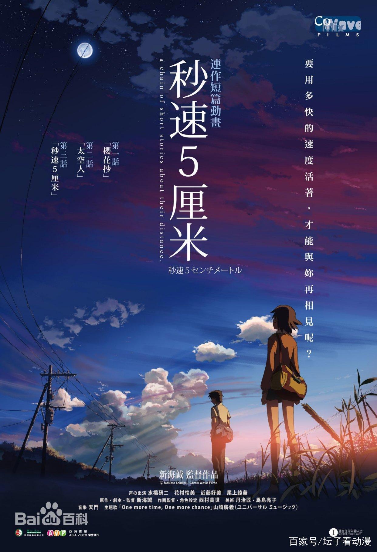 一起来感受“新海诚”动画里面的唯美世界吧