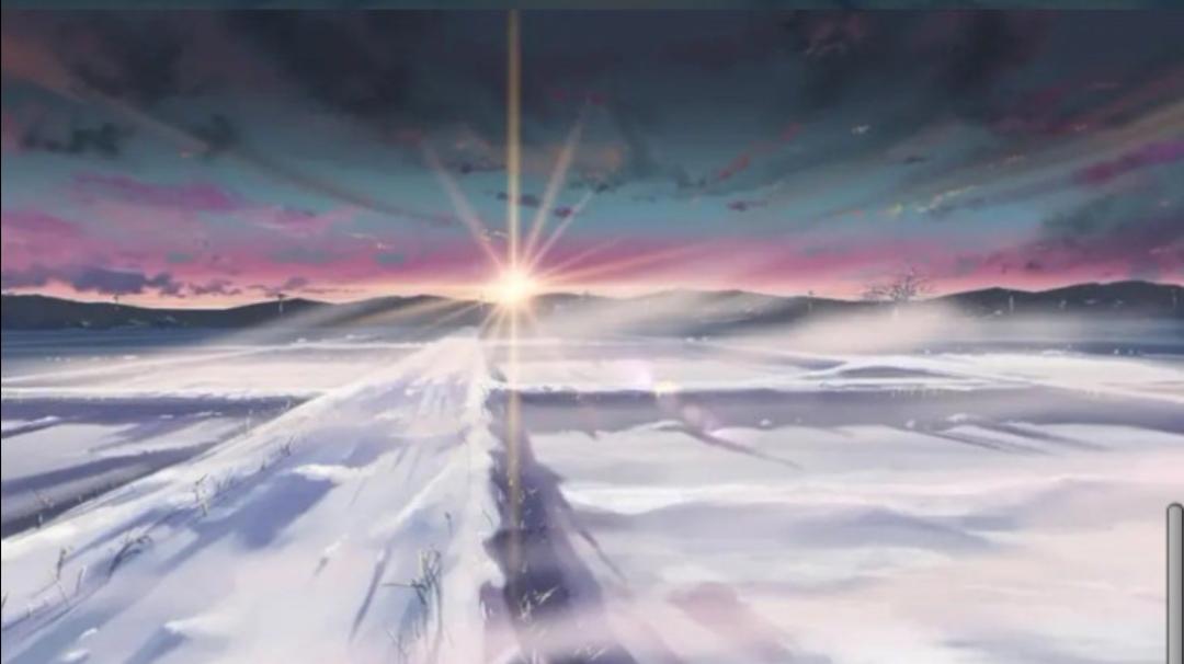 新海诚不仅有少年的爱情故事，还有那些让人难以忘怀的美景