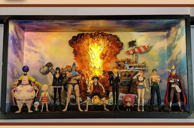 《海贼王》黄金梅丽号火葬场面手办化！网友：最大泪点，没有之一