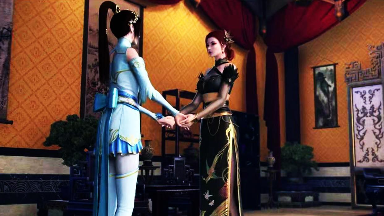 斗破苍穹：萧炎霸气护雅妃，不瘸装瘸是病得治，纳兰有眼不识泰山