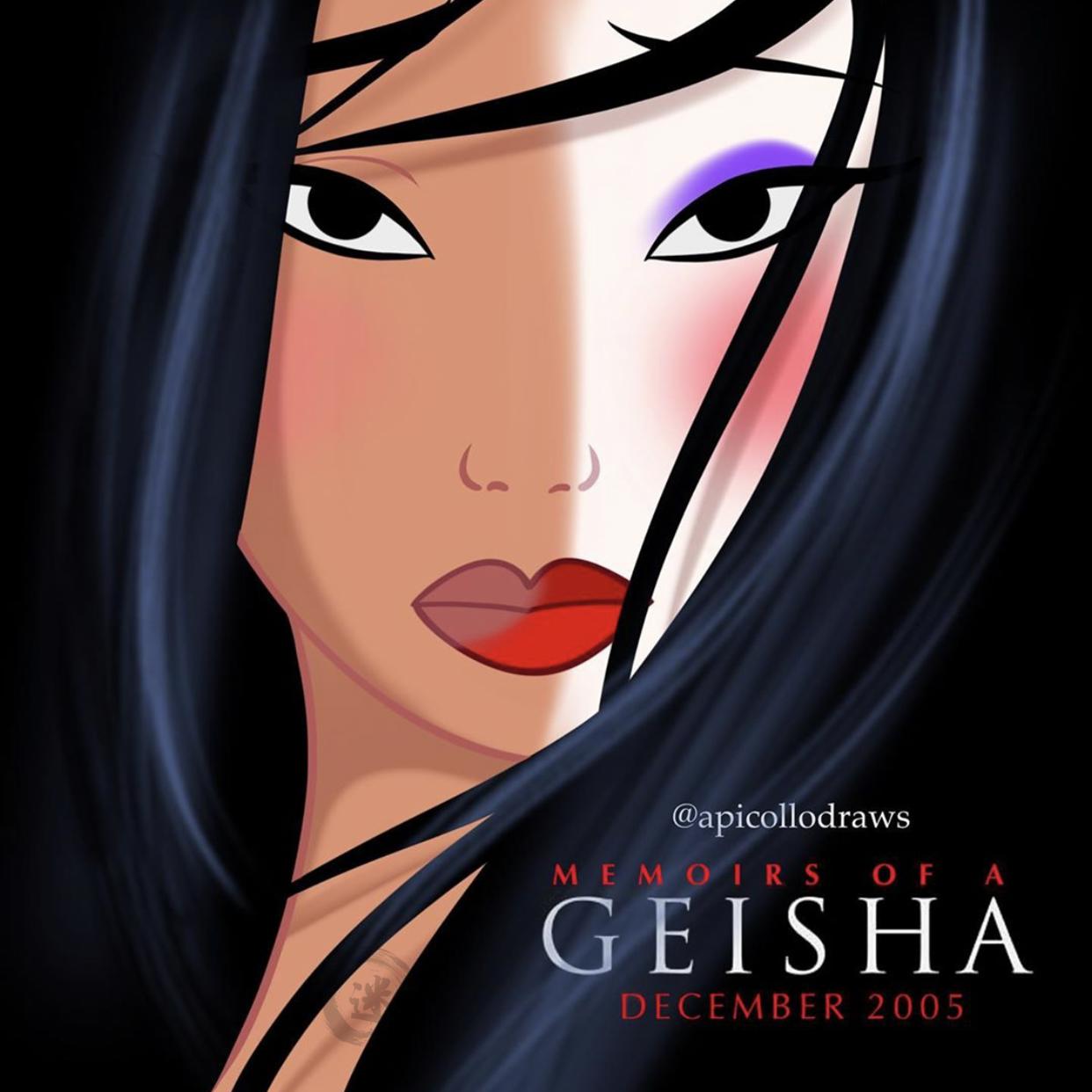 迪士尼另类海报：王子变猛男太抢眼，单纯公主成反派超有看点！