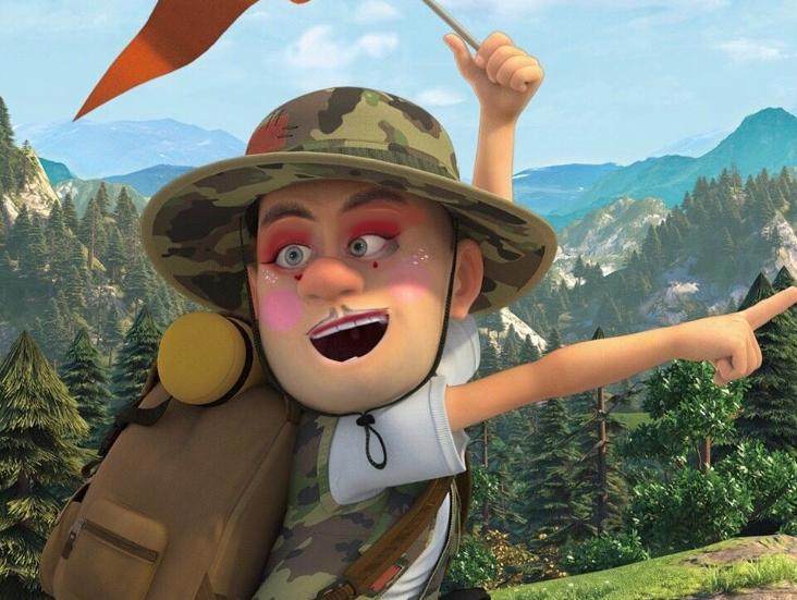 方特动漫官方cosplay，熊二像老鼠，光头强的愿望终于实现