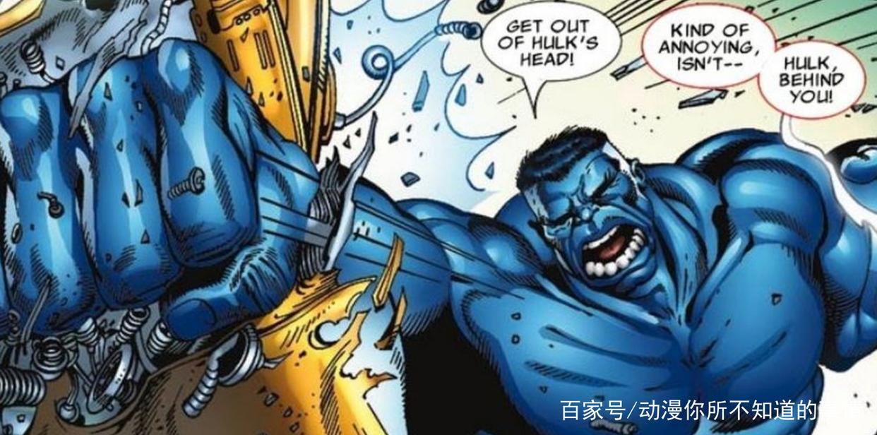 蓝浩克被称为最强的绿巨人？有个浩克表示不服，网友：不服也得服