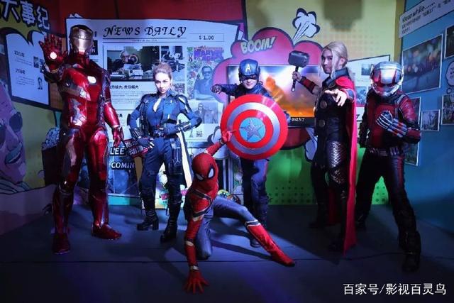 《复仇者联盟4》大战上海滩，超级英雄、漫威之父齐聚中国