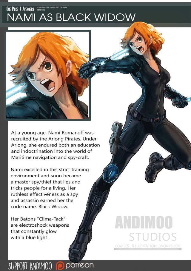 当海贼王中的角色进入“复仇者联盟”的世界……剧情居然毫无违和