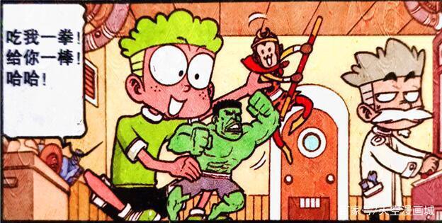 从绿巨人大战孙悟空，到葫芦娃PK哪吒，小桂子的童年经历了什么？