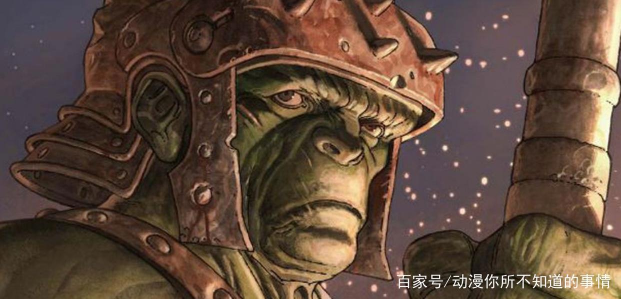 漫威:白发绿巨人是如何出现的?要从灰巨人说起,红巨人过度
