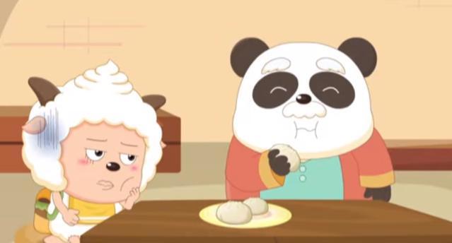 《喜羊羊与灰太狼》极其罕见的四位角色，有一位居然是国宝大熊猫