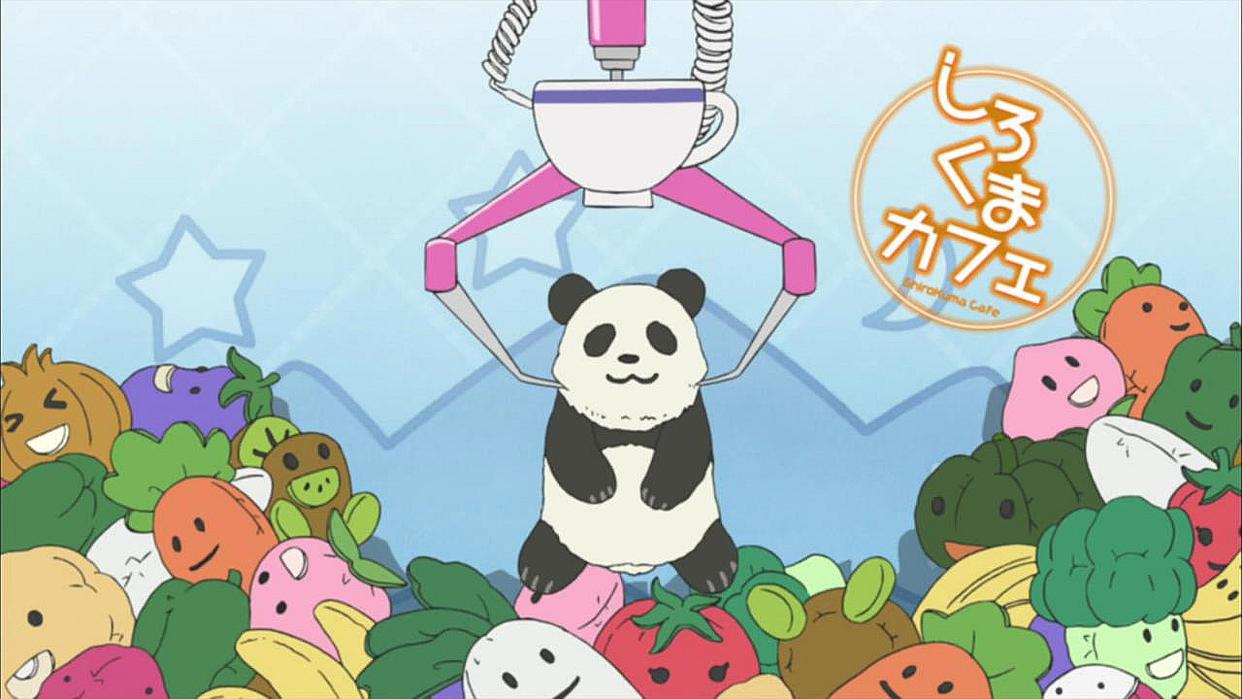 以“熊猫”为本体，用鲜花做装饰，展现中国风的“12月份拟人化”